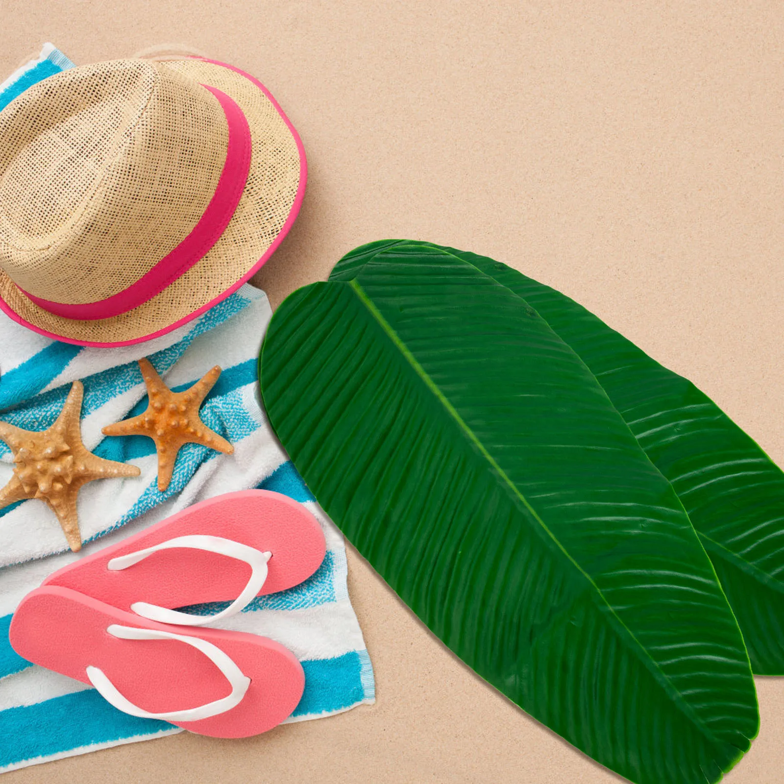

4 Pcs Silk Cloth Leaf Placemats Heat resistant Coaster for Home Office Hotel Table Decor Cup Mat Creative Kitchen