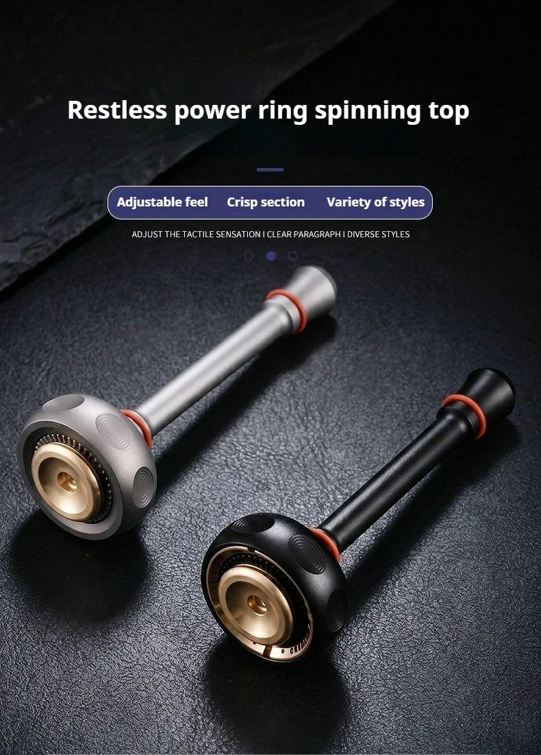 Scepter Fidget Spinner Paragraph Ring Mecha Transform Multi-functional EDC Metal Stress Relief Sensory Toy Easing Anti Anxiety