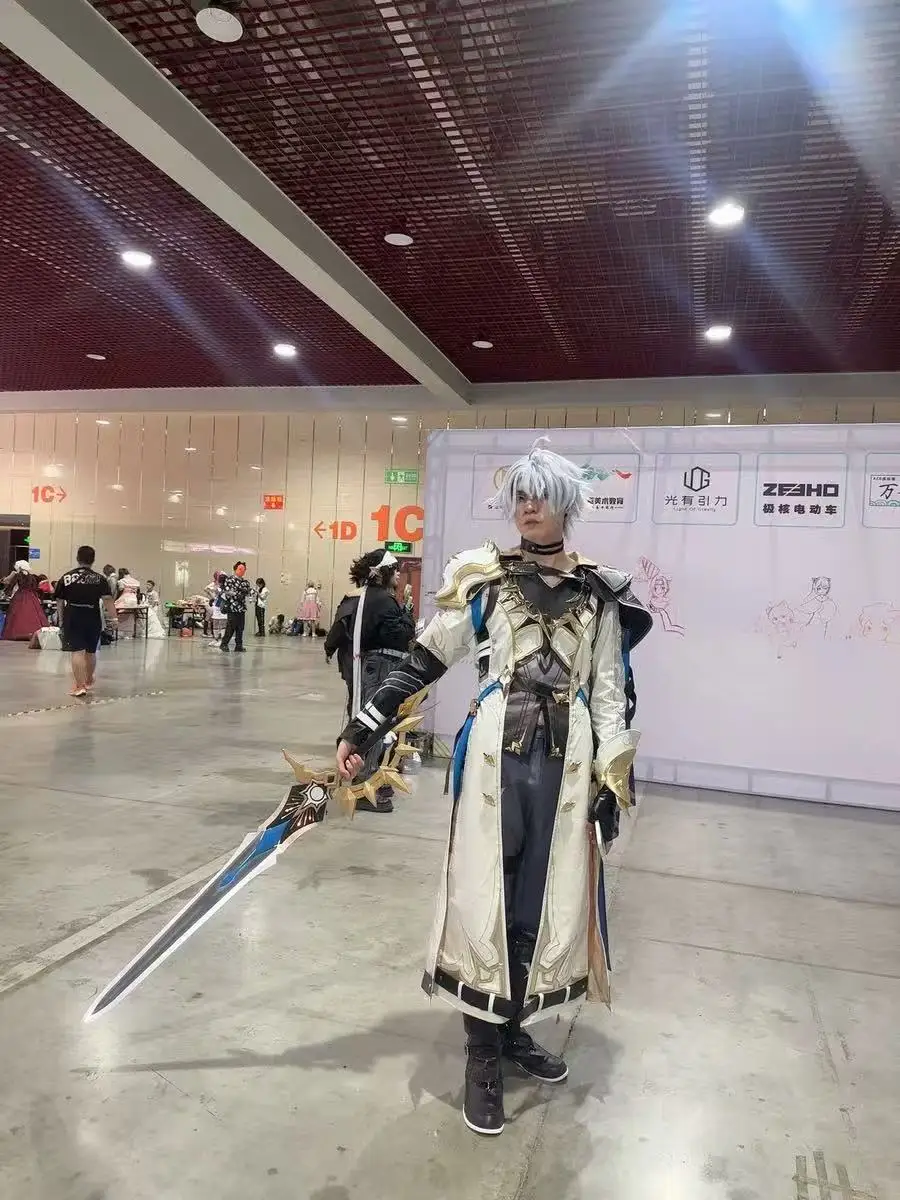 Espada Luminosa Phainon para Cosplay, Acessório de Jogo Honkai Star Rail, Adereço para Cosplay de Halloween e Exposição de Quadrinhos