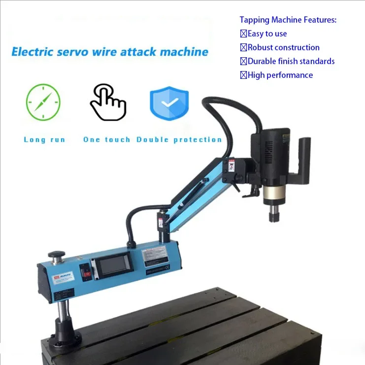 Hot Automatic Multiple Style Electrical Self Sevro Motor Thread Tapping Screw Machine