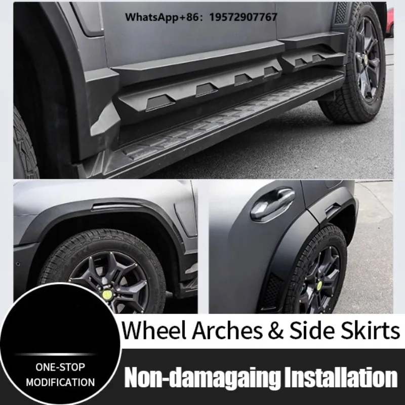 High Quality Front Rear Wheel Eyebrows Arches Side Skirts
