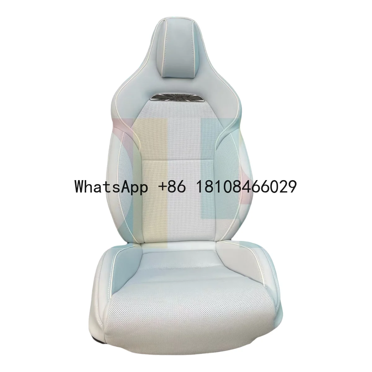 Индивидуальное обновление вентиляции спортивных сидений для Tesla Model 3/Y 3p, авиационная кожа, модификация салона автомобиля, модифицированные автомобильные сиденья