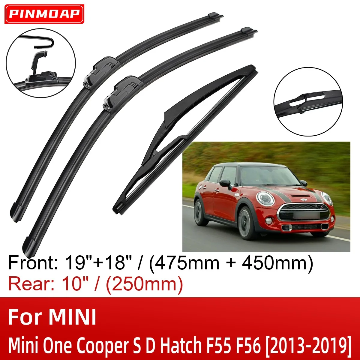 For MINI Mini One Cooper S D Hatch F55 F56 2013-2019 19\