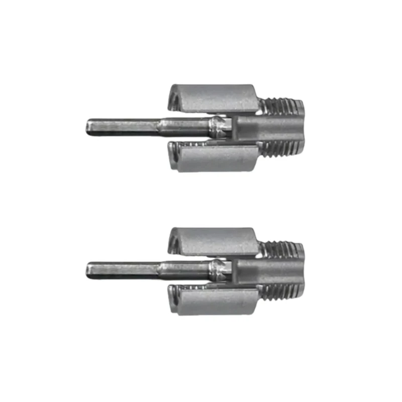 

2PCS Professional Pipe Threading Integrated Double Purpose Tool Internal External Electric Drill Compatible Set