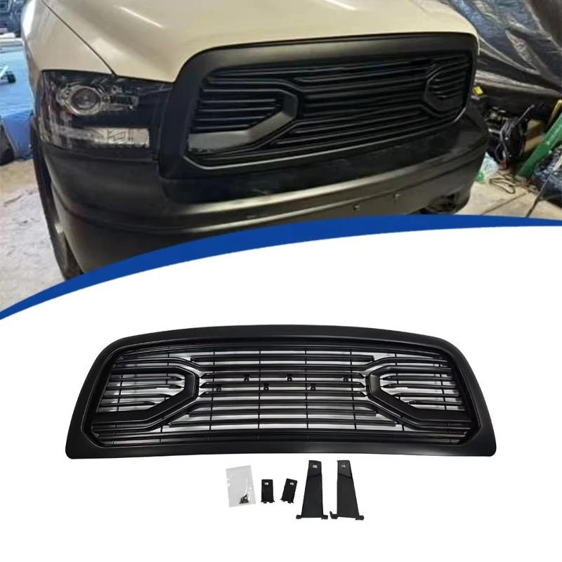 Martin Style Front Grille With LED Light For Dodge RAM 1500 2009 2010 2011 2012 Direct Fit No Drilling Installation Parrilla