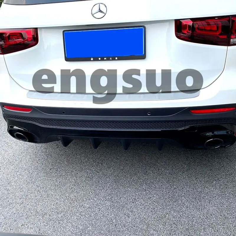 2022 Suitable for Modification the Mercedes Benz Glb X247 Glb180 200 Glb35 Glb45 Amg Rear Lip and Tail Throat Auto Body Kits Acc