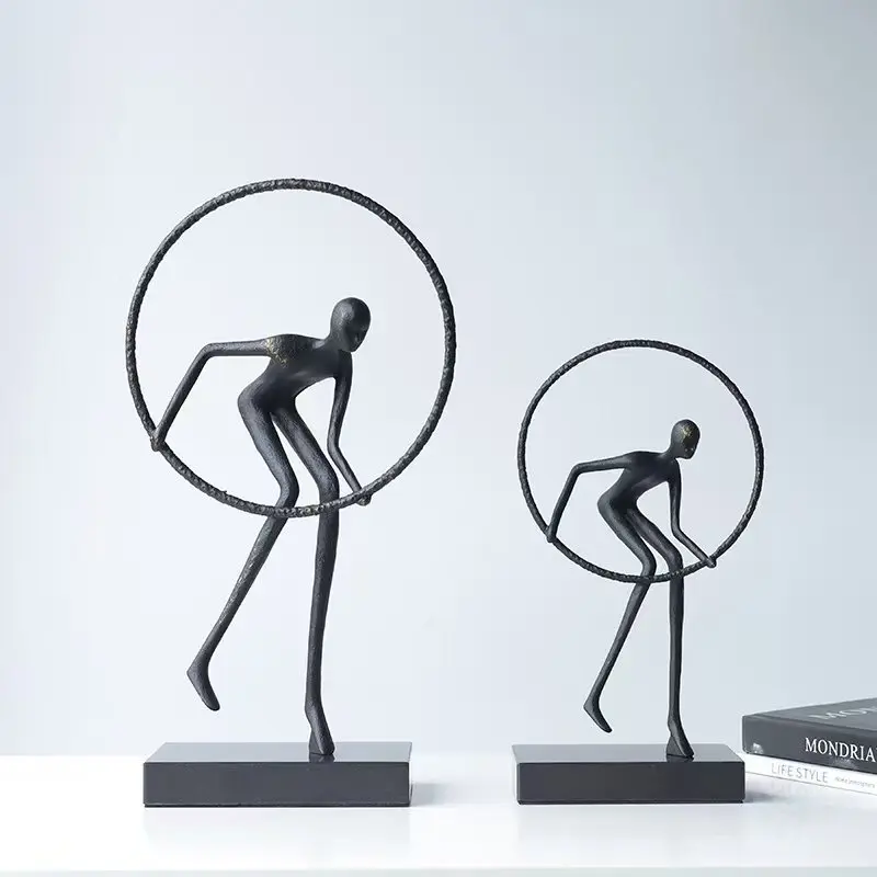 

Abstract art figure ornament model room living room TV cabinet office decoration crafts