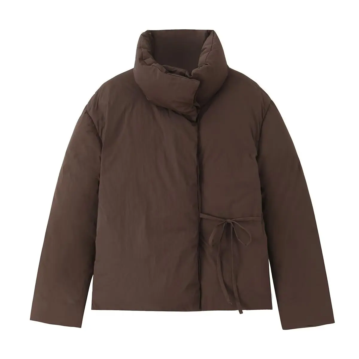 

Трансграничный европейский и американский стиль, весенняя новая модная темпераментная женская короткая хлопковая куртка, толстая куртка