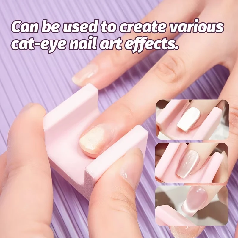 Neues Katzenaugen-Magnetwerkzeug für Nagelkunst, Katzenaugen-Magnetstab für Katzenaugen-Gel-Effekt, spezielle Samt-5D-Maniküre, Salon-DIY-Magnetwerkzeuge – Detail 5