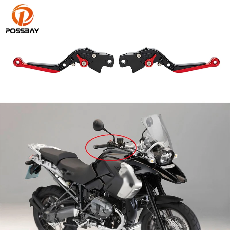 

Motorcycle Brake Clutch Levers CNC Adjustable Foldable Parts for BMW R1200R R1200GS K1600 K1200R GT/GTLK1200R R1200ST HP2 Enduro