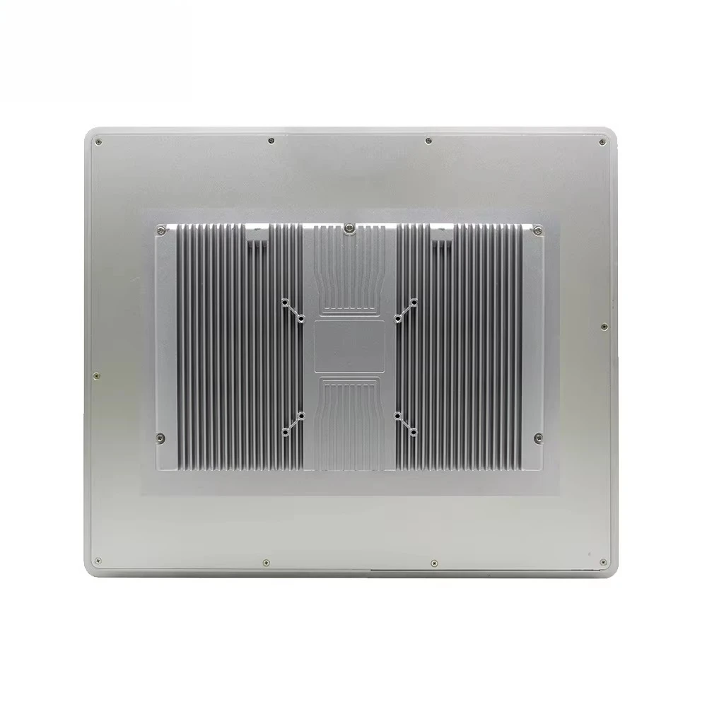J6412 19 Inch IP65 Front Waterproof Panel PC 1280x1024 Dual LAN 4 COM Capacitive Touch Embedded Industrial Touch Panel Pc