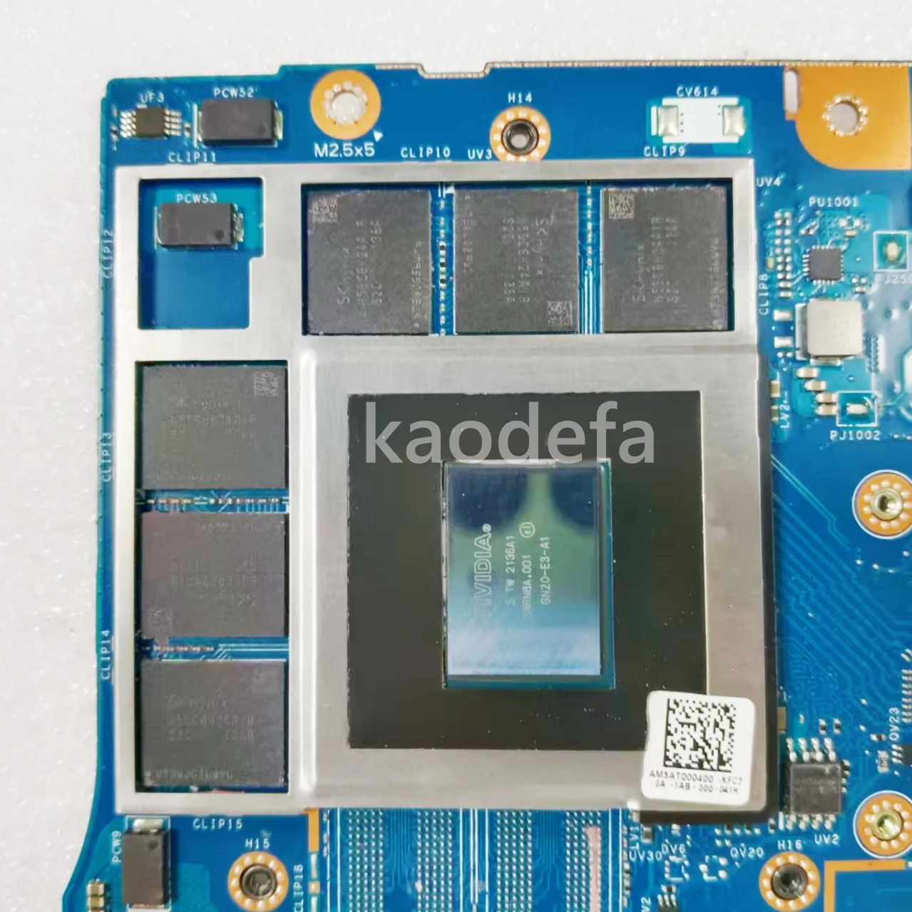 GH53G LA-L191P untuk Acer PT315-53 Motherboard Laptop dengan I7-11800H CPU GN20-E3-A1 RTX3060 6G GPU DDR4 100% Test OK