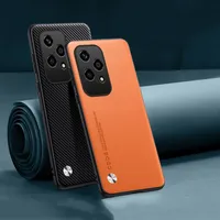 Luxury Soft Leather Back Phone Case For Honor 200 Lite  200Lite Shockproof Silicone Case For Honor200Lite Back Cover