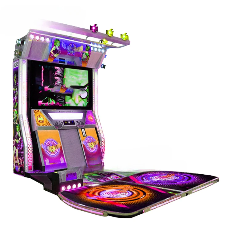 Coin Operated Game Dance Dance Revolution Arcade Machine Dancing Video Arcade Game Machine For Sale