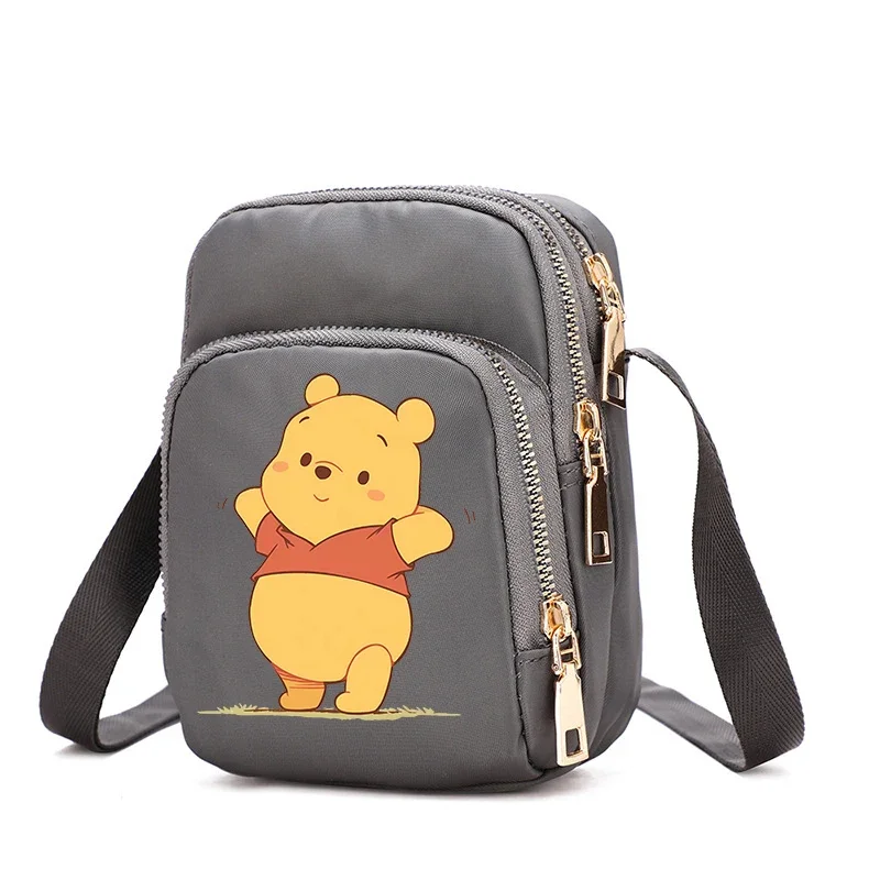 Shoulder Bags Winnie The Pooh Crossbody Bag Women Teenie Weenie Tote Bag Underarm Phone-Bag Fashion Collocation Trendy Items