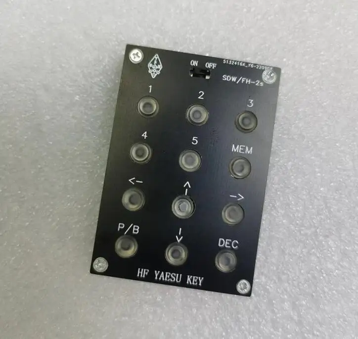 newDIY Remote Control Keyboard Key For YAESU FH-2 FTDX-5000MP FTDX-3000d FTDX-l200 FT-991