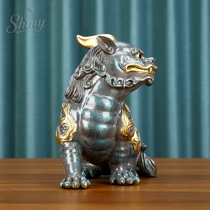 Colored Copper “Shimeji” Ornaments Home Office Entrance Desktop Decorations Opening Birthday Gift Ornaments