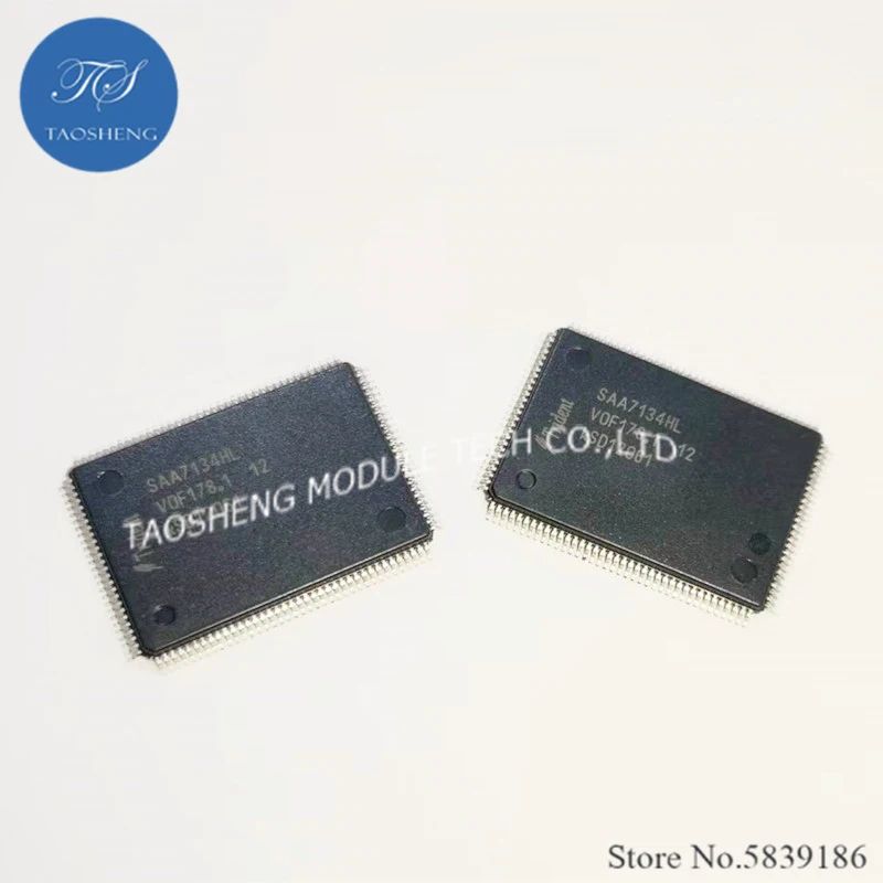 1PCS 100% New&Original SAA7134HL PCI Audio And Video Broadcast Decoder【TAOSHENG】MODULE #TS10127