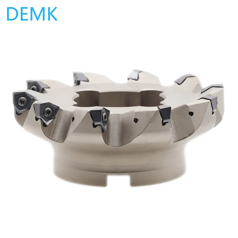 Imagem -02 - Cortador de Fresagem Dupla Face Inserção de Carboneto Ferramentas Cnc Mfwn90 Graus Alta Qualidade 50 mm 63 mm 80 mm Wnmu080608