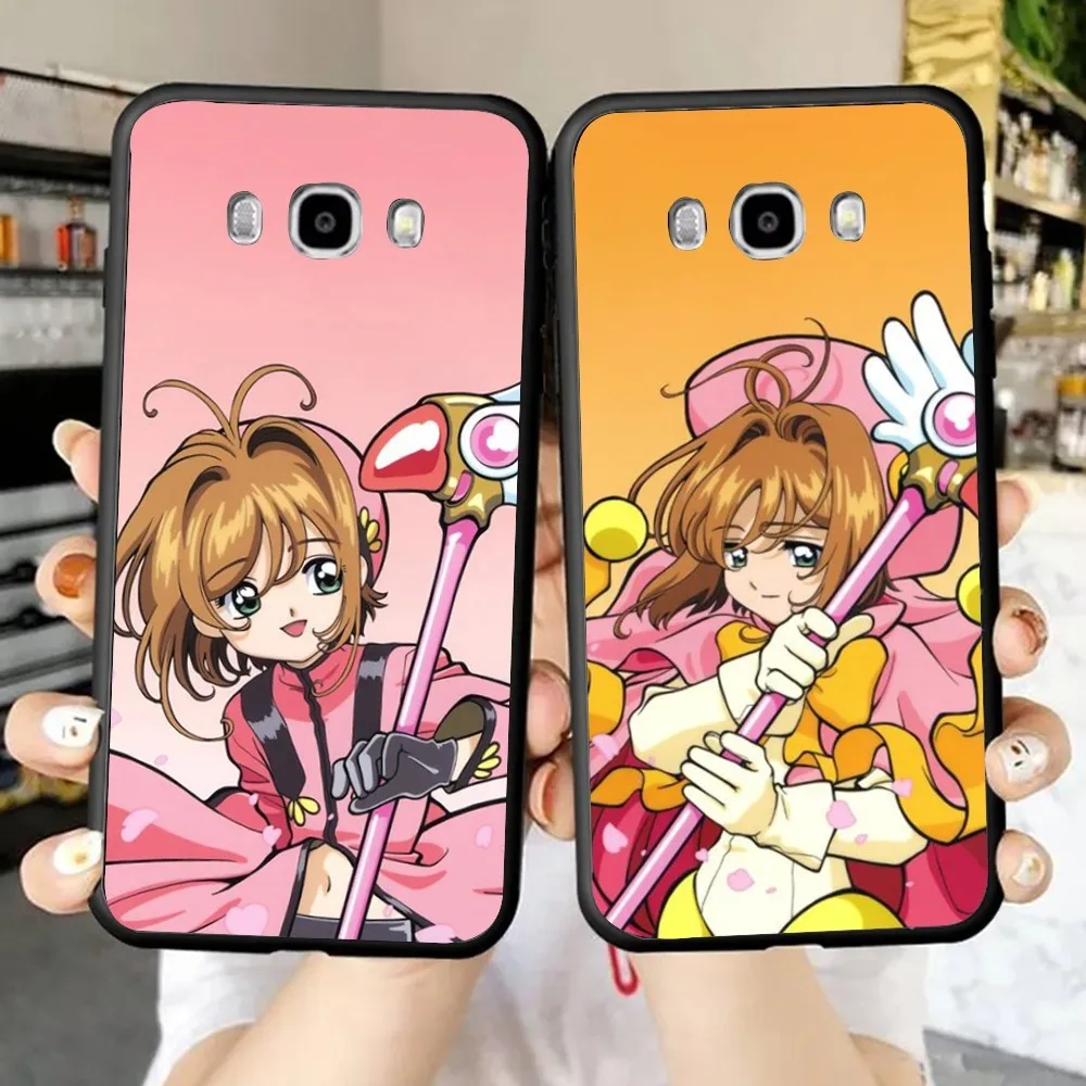 C-Cardcaptor S-Sakura-S Anime Phone Case For Xiaomi 11 Redmi Note 11 5G 8T 9A 9 10T Note8Pro Note9 12SUltra Black Case