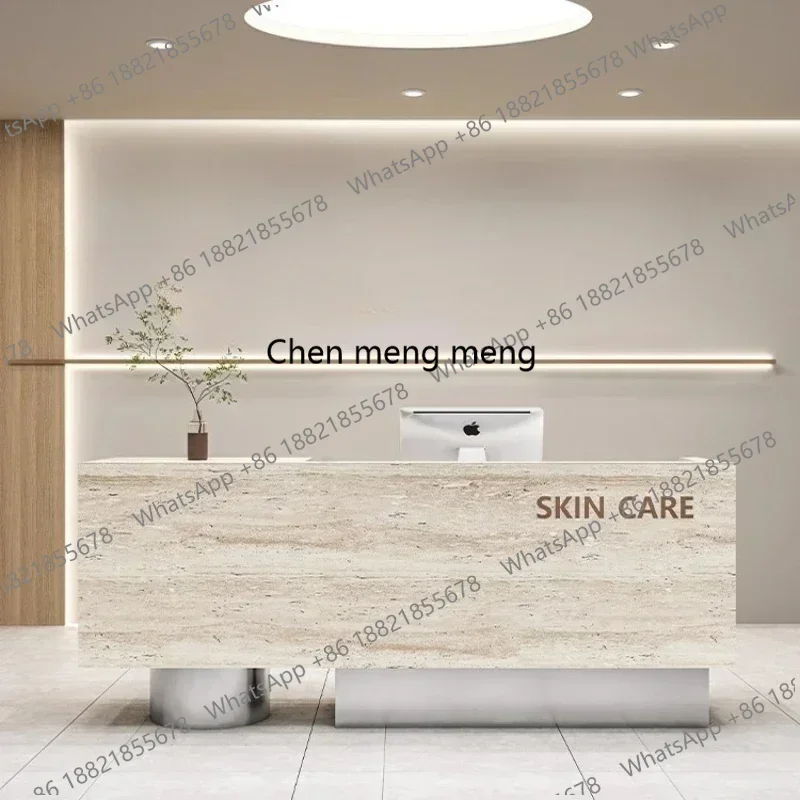 

Hot sales Nordic Modern luxury clothing store checkout page store small bar barber shop front desk women's clothingstore Nakajim