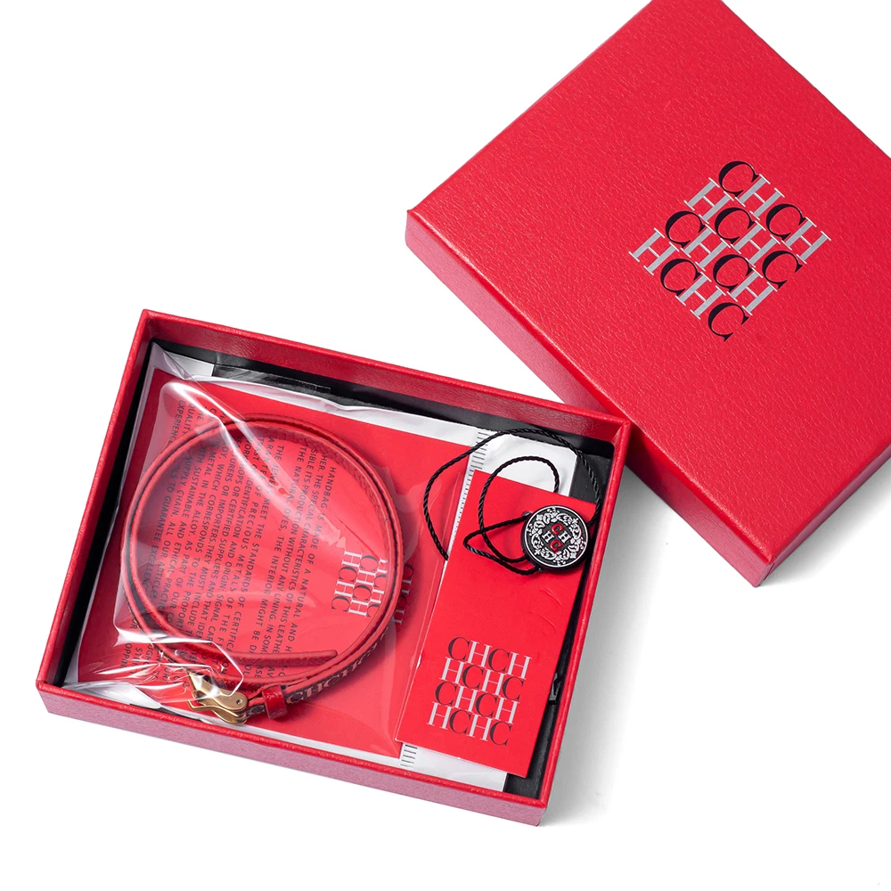 Women's Pu Leather Bracelet Exquisite And Minimalist Gift Box Packaging With Fashionable Matching