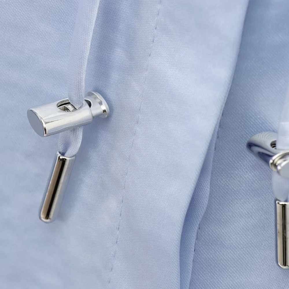 Haut ample à Texture de soie pour femmes, col rond, manches longues, avec chapeau et sangle, nouvelle mode automne/hiver