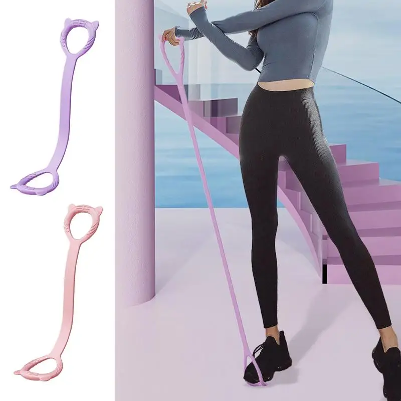 Resistance Bands For Working Out Exercise Stretch Bands With Non-slip Handle Arm Exerciser Chest Expander Tension Rope Portable