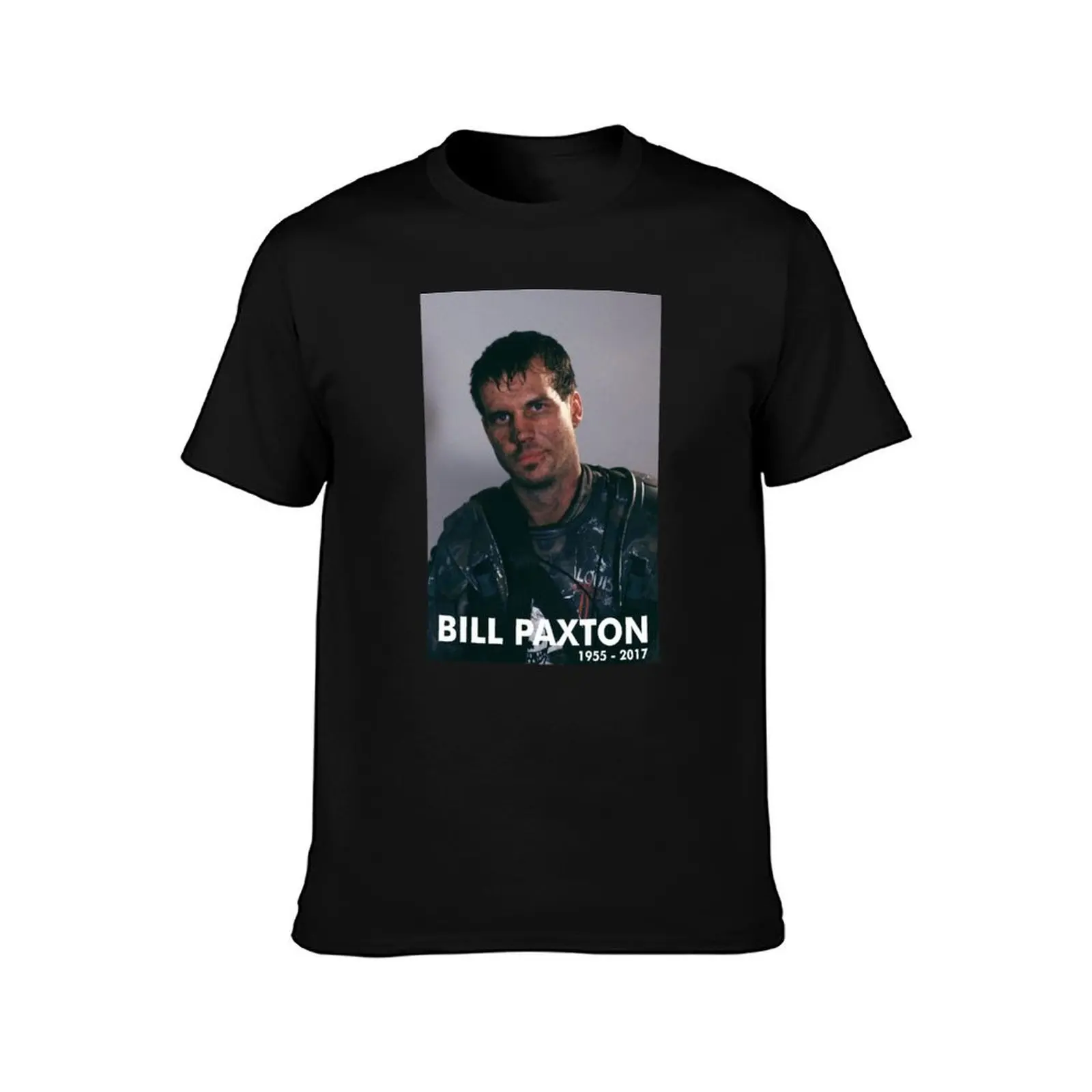 Bill Paxton as Private Hudson T-Shirt Summer Casual Cotton Tee Oversized Streetwear Tops Vintage Graphic Print 100% Cotton