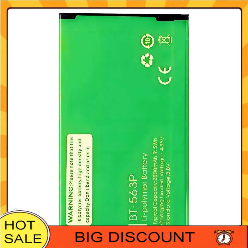 

BT-563P 2500Mah Reliable Power Mobile Phone Battery For Leagoo M5 Plus Premium Replacement