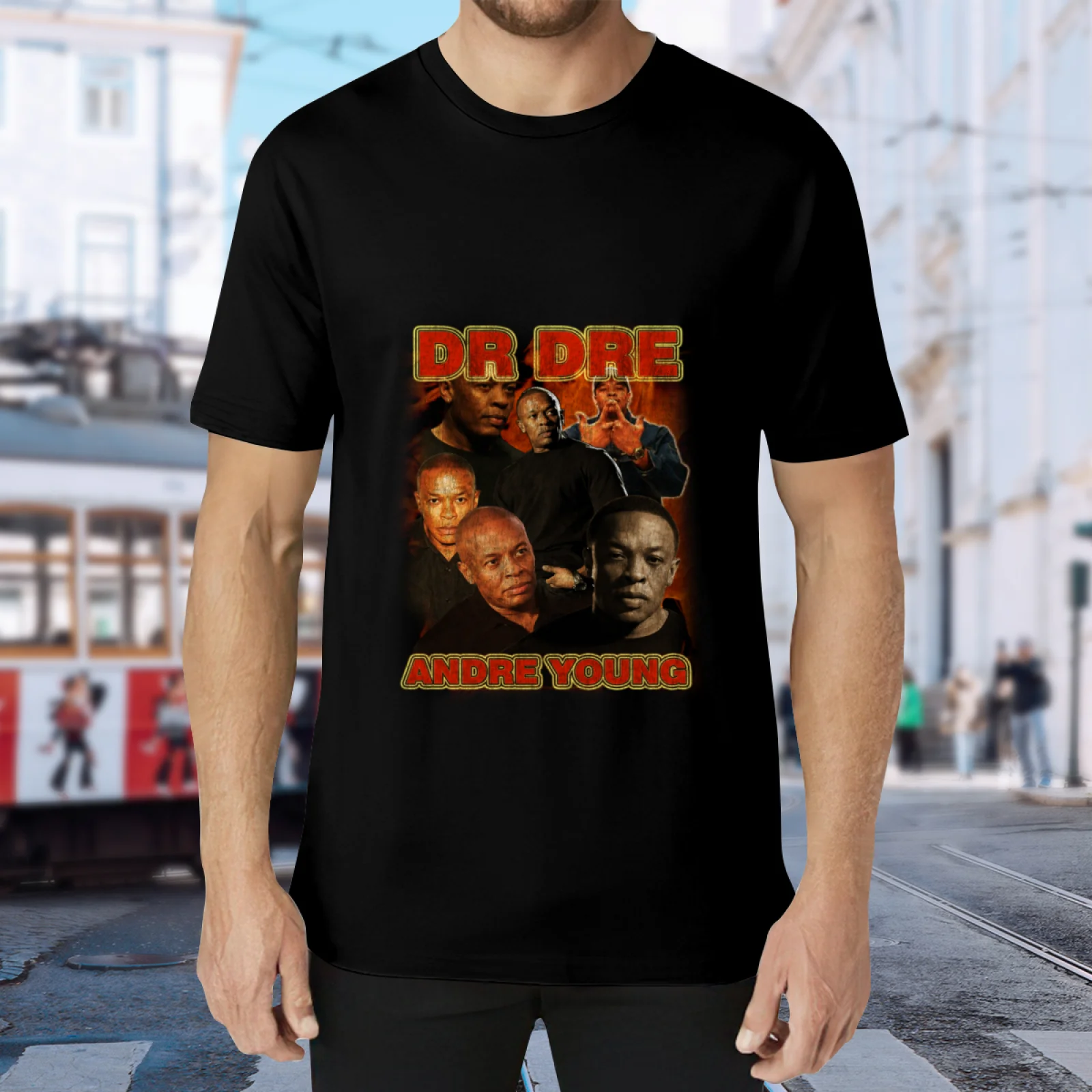 Retro 90s Dr. Dre The Chronic Graphic Shirt Men Women Y2K Vintage Bootleg Tee Casual Cotton Streetwear Top
