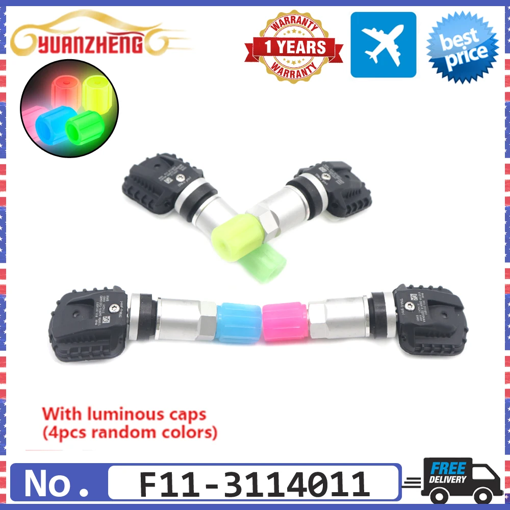 433MHz F11-3114011 For Jetour Dashing X70 X70M X70S X90 X95 Shanhai L9 SOUEAST DX8 DX8S KARRY K60 EV TPMS Tire Pressure Sensor