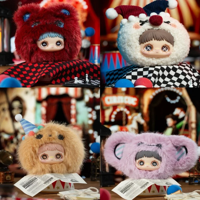 

Maymei Kawaii Anime Character Plush Doll Bag Pendant Blind Box Crazy Circus Trendy Collectible Toy Gift Cute Birthday Gift