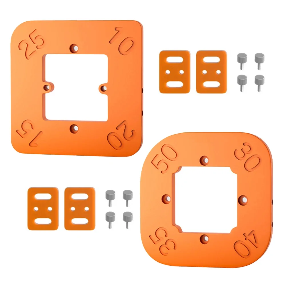 4-in-1 Router Corner Radius Templates Jig Holzbearbeitung Router Corner Radius Templates Jig Arc Angle Corner Template Handwerkzeuge