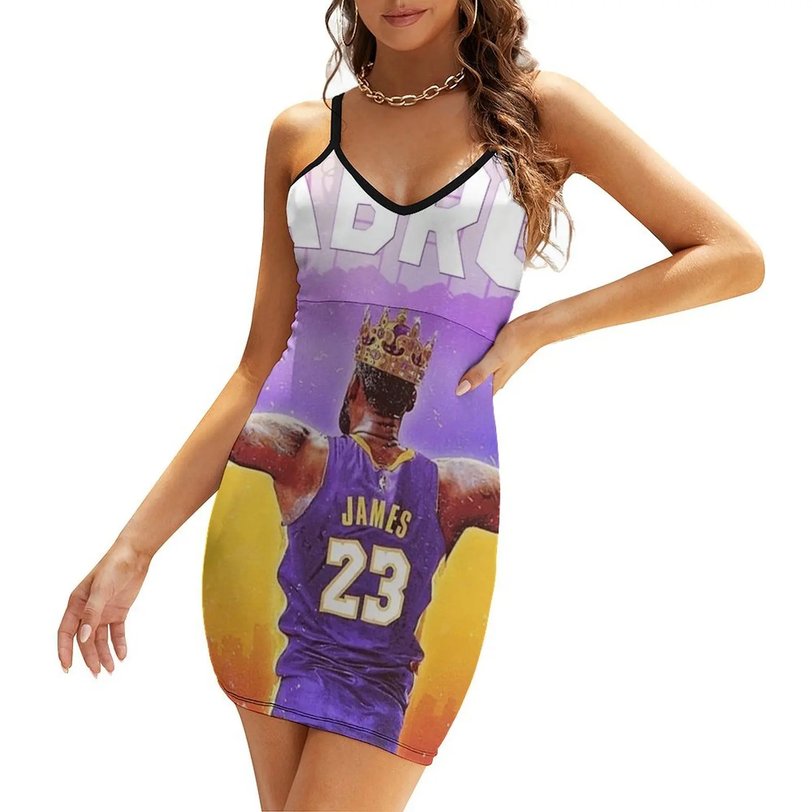 

LAbron:The King Of LA Sling Dress summer clothes for women Women's clothing dresses for women