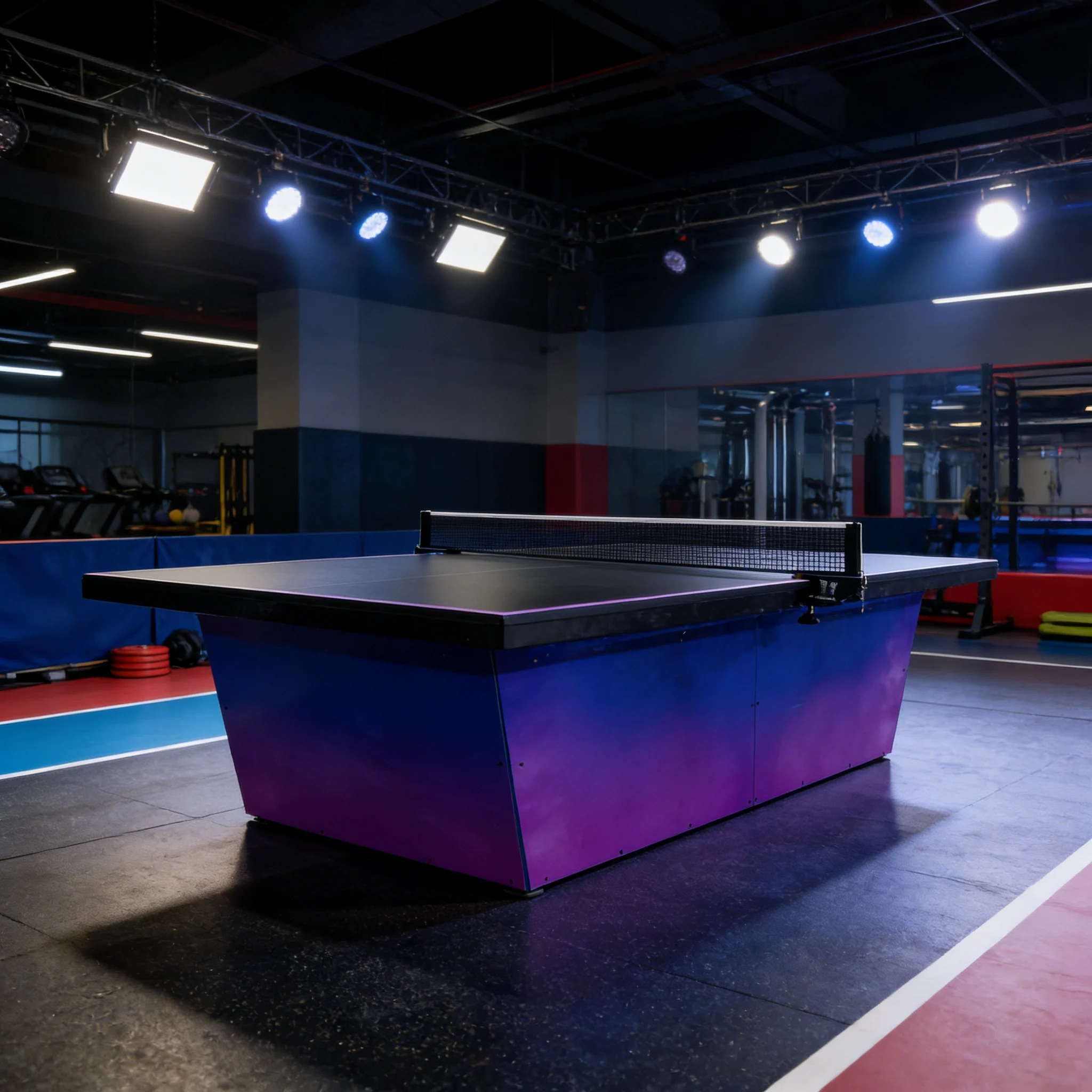 

Hot Sale High Elastic Outdoor Table Tennis Table True Bounce Ping Pong Table for Club High Rebound Professional Training