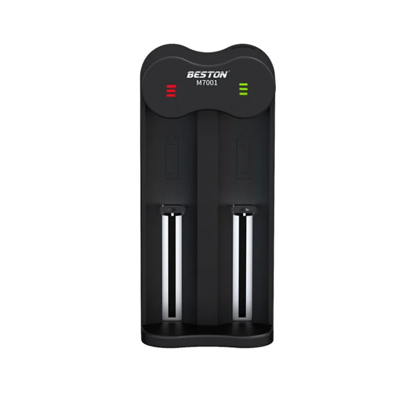 

Universal 18650 Battery Charger 3.7V 2 Slots Smart Charging Fast Charge 18650 Li-ion Rechargeable Lithium Battery Charger