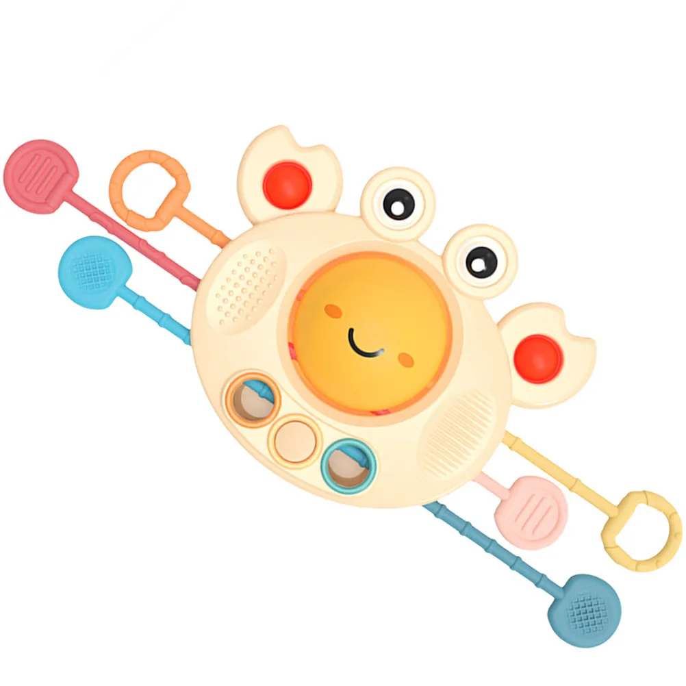 Premium Infant Pull String Sensory Teether for Cognitive Motor Skill Development Baby Travel Entertainment Educational Gift