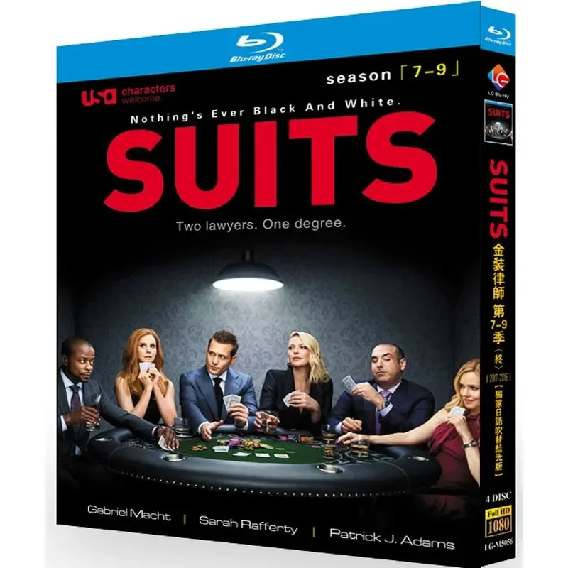 American Drama Suits Lawyer Seasons 1-9 Blu-ray Disc Brand New Unopened Box All Seasons Classic American Drama