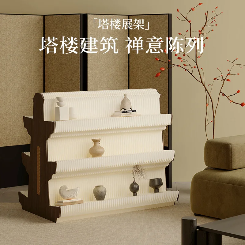 Paper Display  Stand Offline Physical Exhibition Live Product Jewelry New Nakajima Display Tower