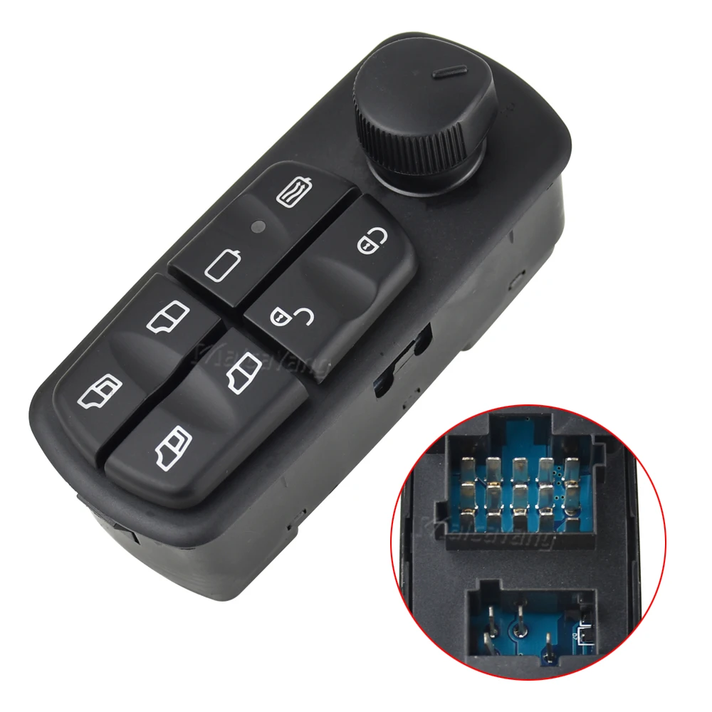 0045455913 A0045455913 Electric Master Window Switch Console Button For Mercedes-Benz ATEGO AXOR 1998-2013 Car Accessories