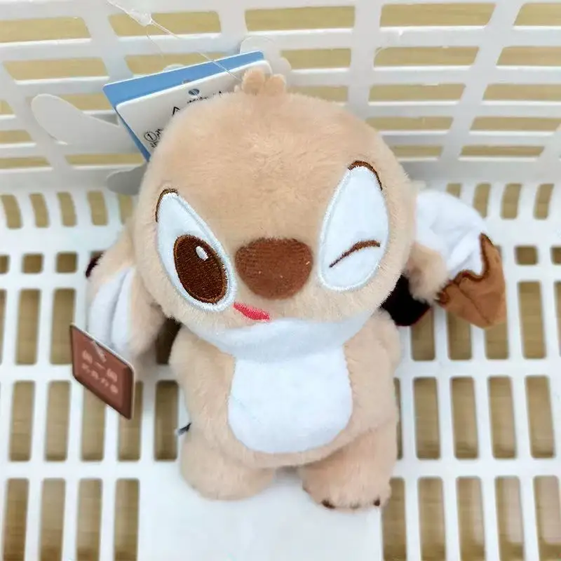 

Cartoon Stitch Chocolate Backpack Charm Funny Cute Plush Keychain Gift for Girlfriend