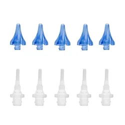 10pcs Ear Wax Removal Tools Ear Irrigation Cleaning Nozzles Ear Cleaner Washing Syringe Tips Health Care Kids Adults Replacement