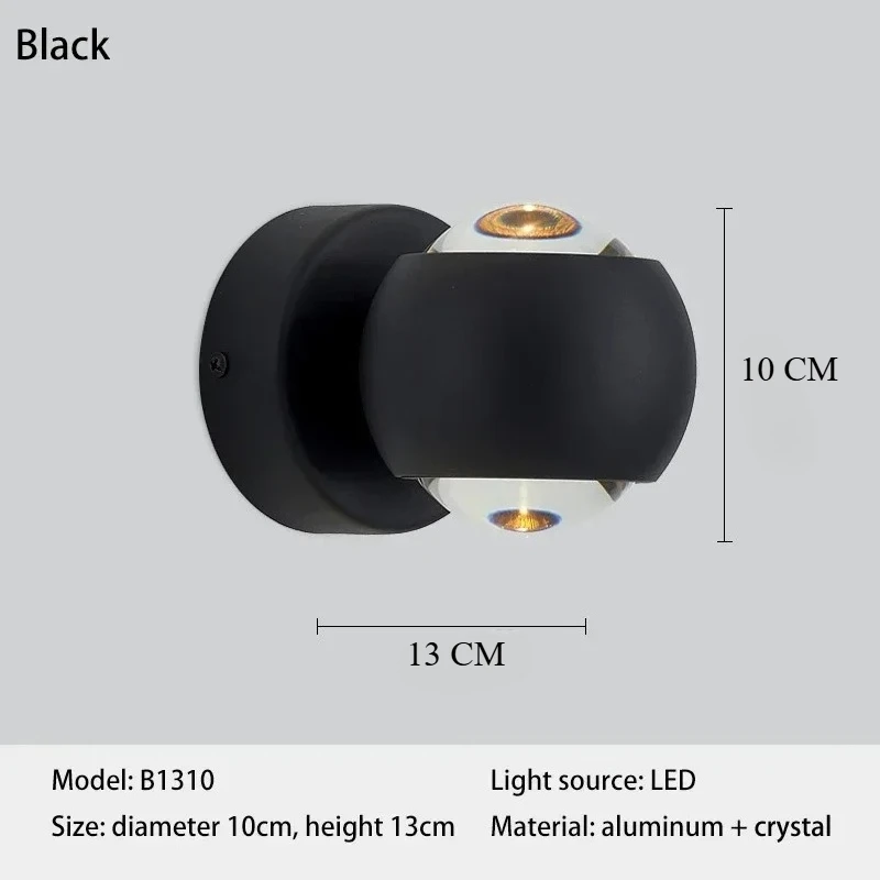 TAONUANSHU Moderne Wand leuchte LED Wand leuchte Flur Innenwand lampe für Wohnzimmer Esszimmer Schlafzimmer Korridor Treppe Wohnkultur 6
