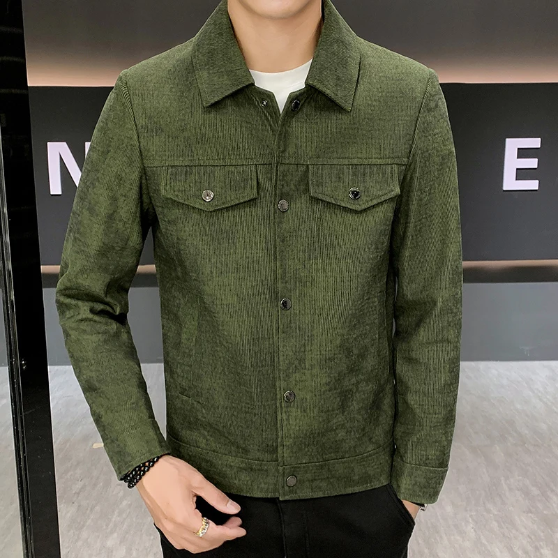 

M-4XL high-quality, fashionable, stylish, versatile, trendy and casual new autumn jacket for business men