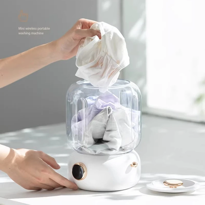 

Мини-стиральная машина с волновым колесом для нижнего белья, трусиков и носков, специальная автоматическая модель