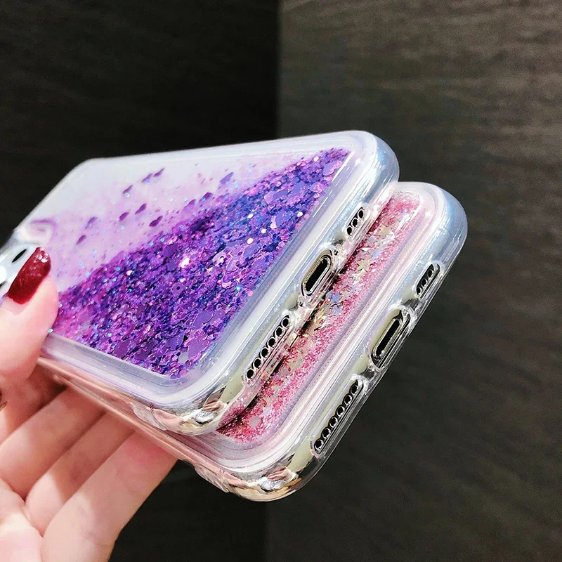 Lanyard Glitter Liquid Silicone Case For Samsung Galaxy A05 A05S A14 A24 A34 A54 A04 A04S A04E A03 A03S A02S 4G 5G Cover