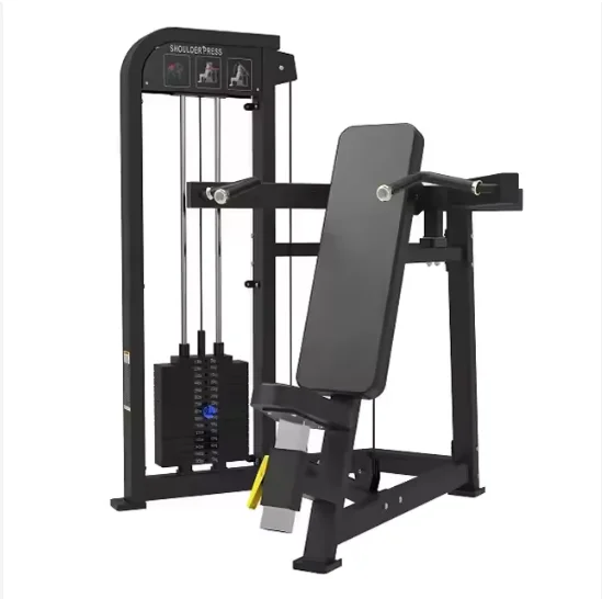 

Commercial-Grade Seated Shoulder Press Machine Multiple Attachment Options & Adjustable Steel Construction