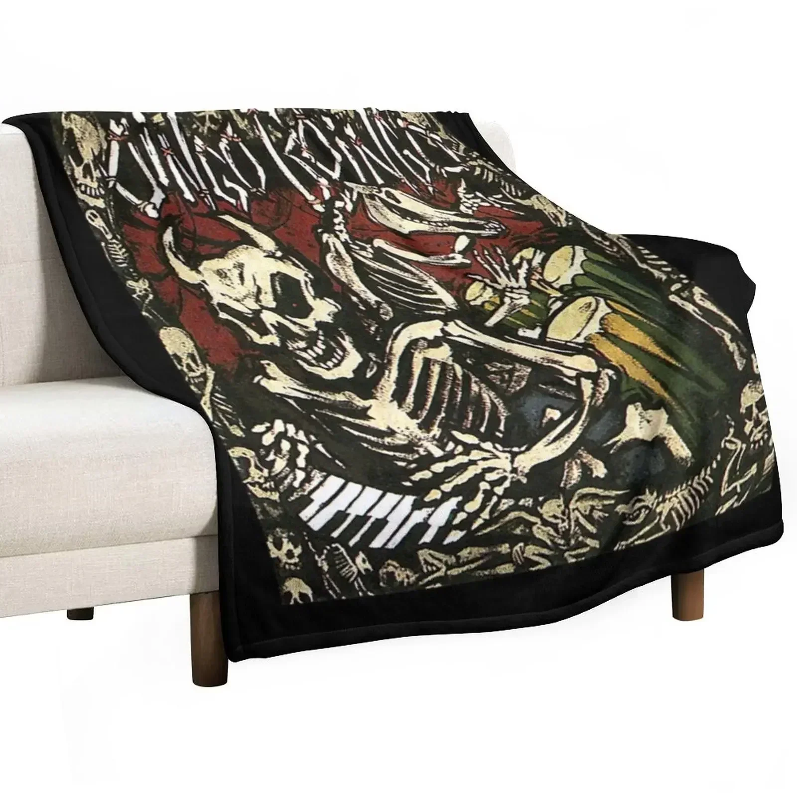 Oingo Boingo T-ShirtHalloween Farewell - Oingo Boingo Throw Blanket Luxury Thicken Comforter Hairys Blankets