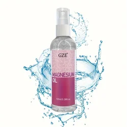 GZE Magnesium Oil Spray Less Itchy - Use as Magnesium Spray Deodorant Get Healthy Hair & Skin and Sleep Better